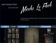 Tablet Screenshot of nicolaslefloch.fr